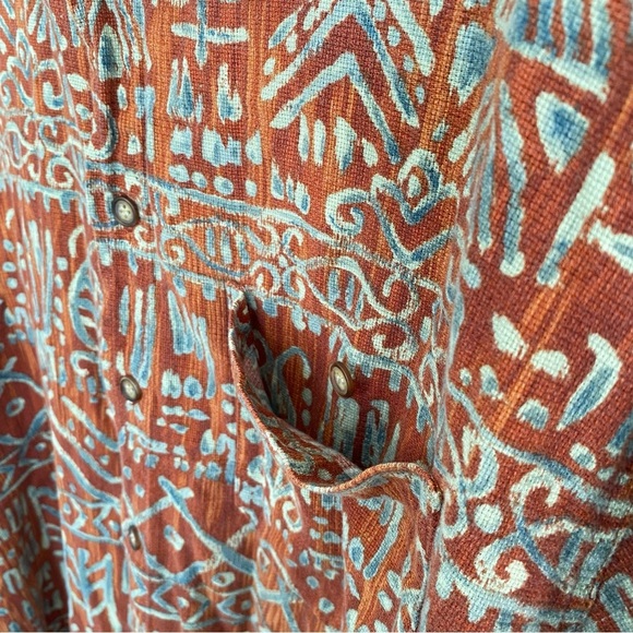 The Territory Ahead Shirt Men’s XL Hawaiian Print Button Down Short Sleeve - Picture 7 of 8